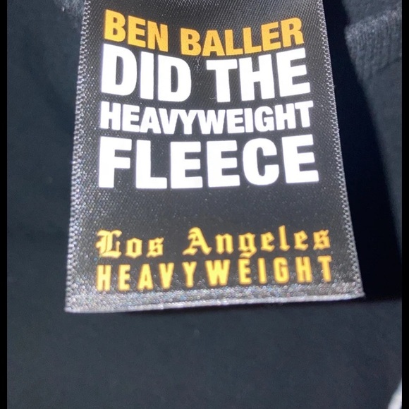 NWOT Shaka wear Ben baller collab los Angela’s heavyweight crewneck MENS XXL - Picture 4 of 5